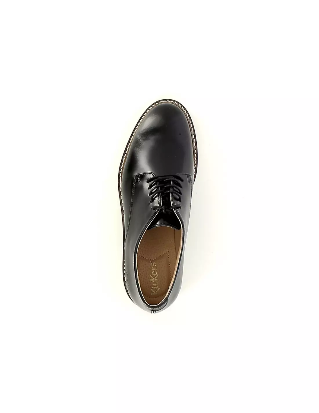KICKERS OXFORK - Derbies, richelieus & trotteurs Noir