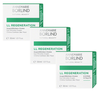 Borlind LL-Regeneration Oogrimpelcreme Grootverpakking 3st 3x30ML
