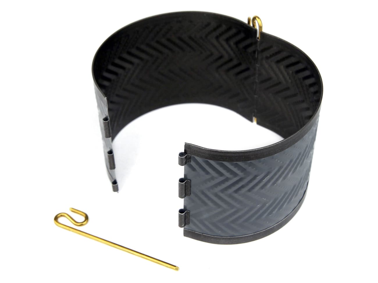 Moule à pâté en croûte - rond à charnière - Ø 25 cm - Matfer