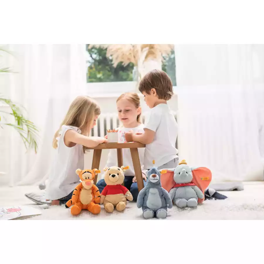 Steiff  Soft Cuddly Friends Balu blaugrau, 31 cm