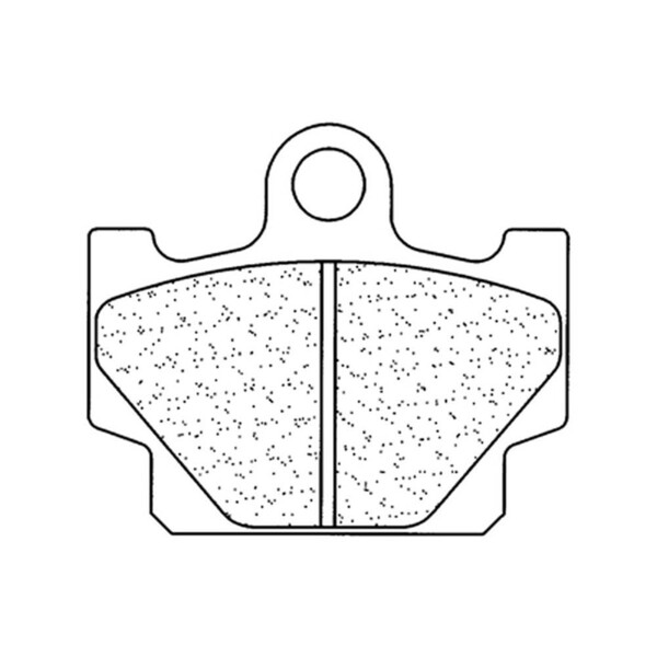 Cl brakes - Plaquettes de frein Route métal fritté - 2802S4