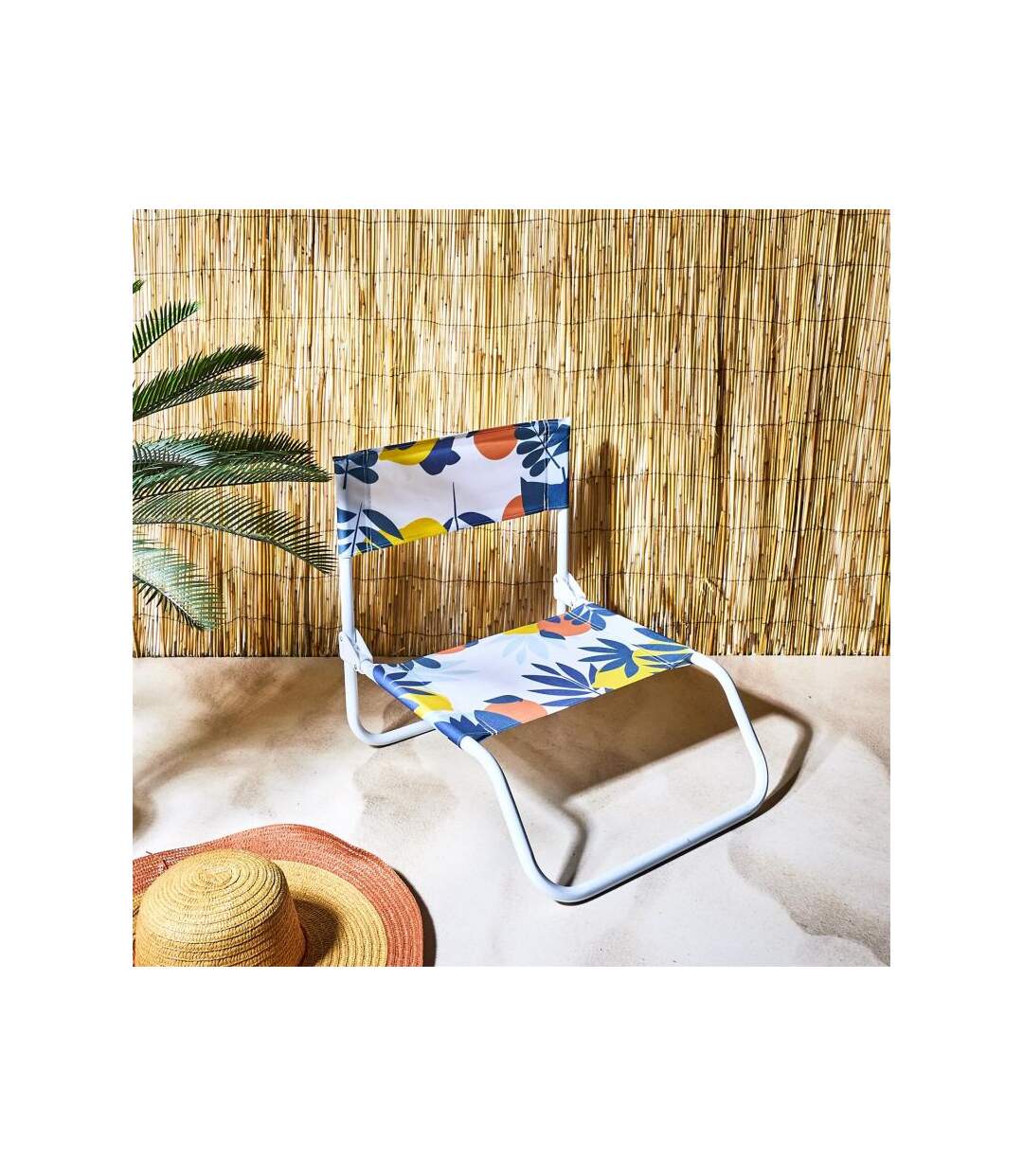 Paris Prix - Chaise De Plage Pliante rio 52cm Multicolore