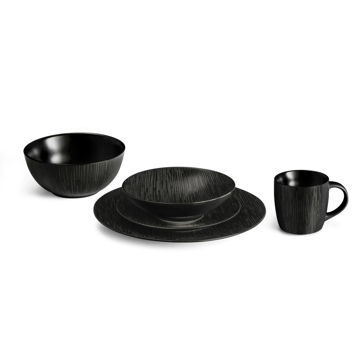 Magma Ivoire - Assiette de présentation 29 cm (lot de 6) Médard de Nob