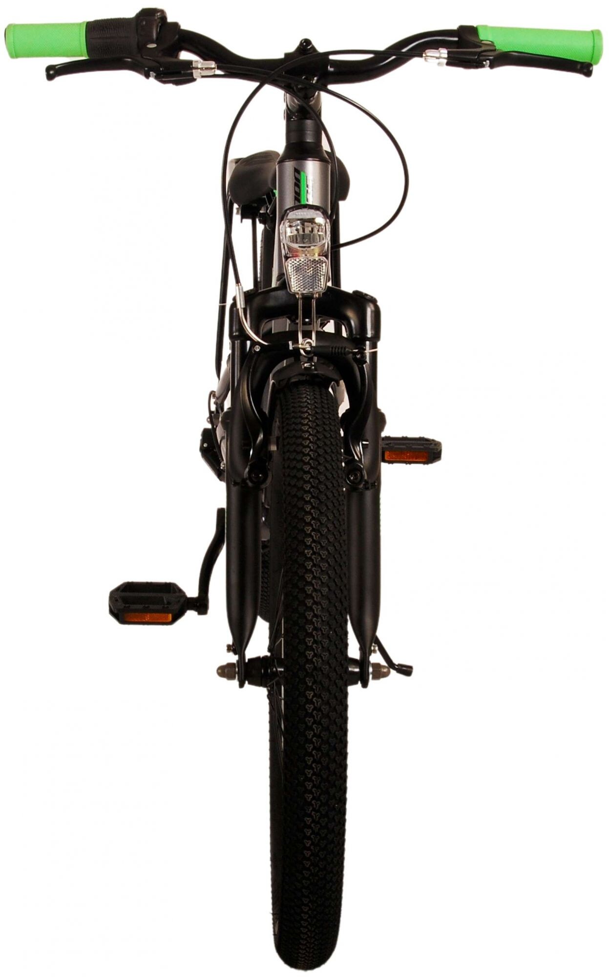 TPFSports Cross Kinderfahrrad - Jungen - 20 Zoll - Rücktritt + Handbremse - 6 Gänge - Silber