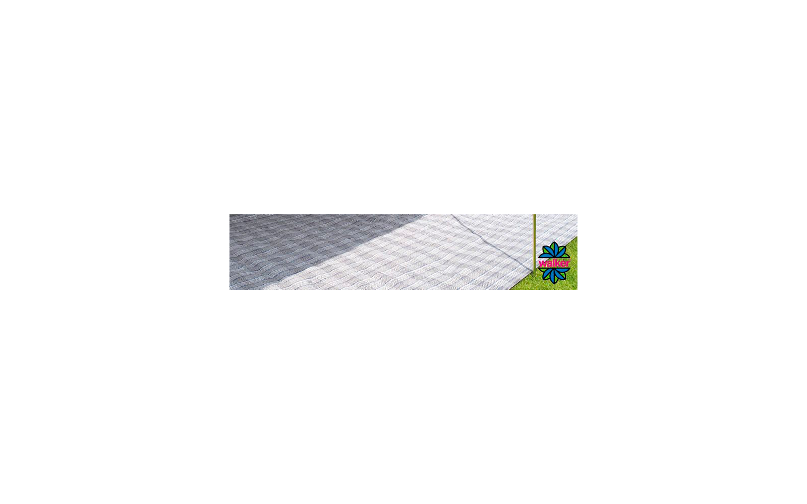 Walker Jolax 1035 - 1080 Zeltteppich anthrazit 250 x 680 cm