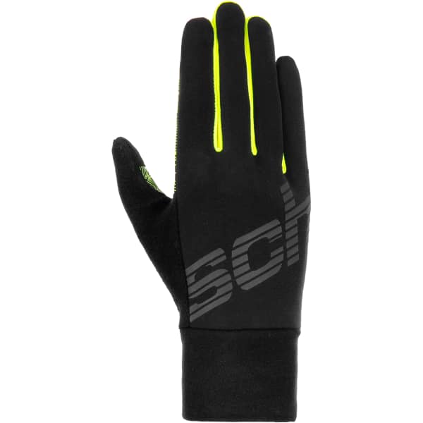 Gant ski de fond REUSCH IAN TOUCH-TEC BLACK/SAFETY YELLOW