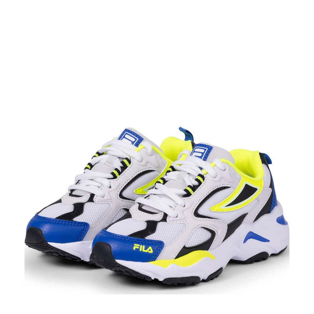 Fila CR-CW02 Ray Tracersneakers lichtblauw/zwart/geel