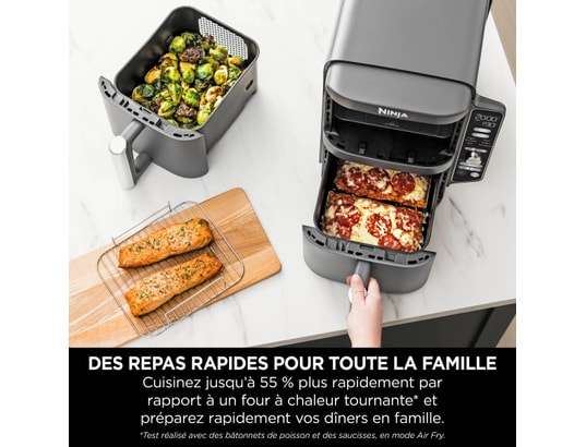 NINJA - Friteuse à air chaud Double Stack XL 9,5L SL400EU