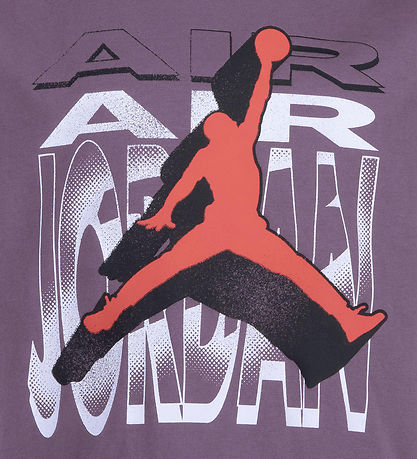 Jordan Shortss?t  - Air 3D FT - Sort/Lilla