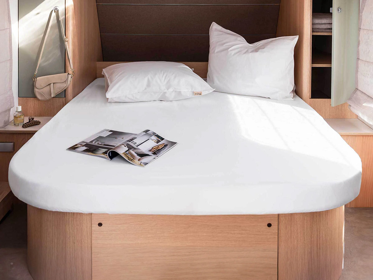 Walra Multifit Queensbed hoeslaken - White