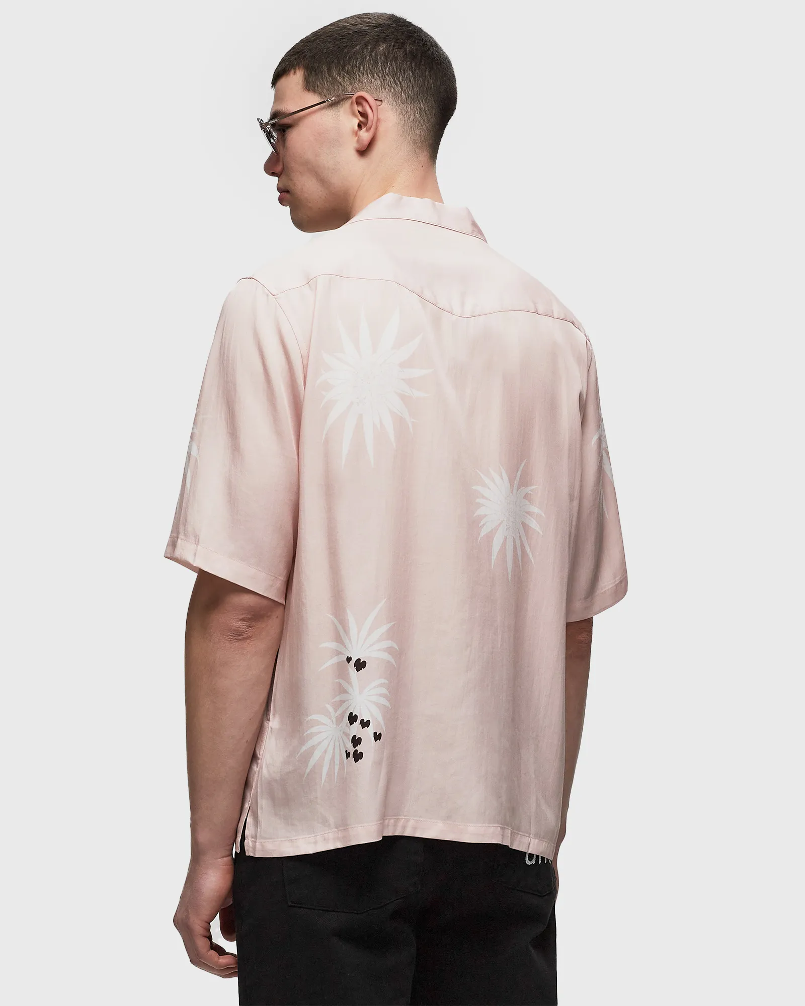 Officine Générale EREN SS CLY PALM TREE PRINT