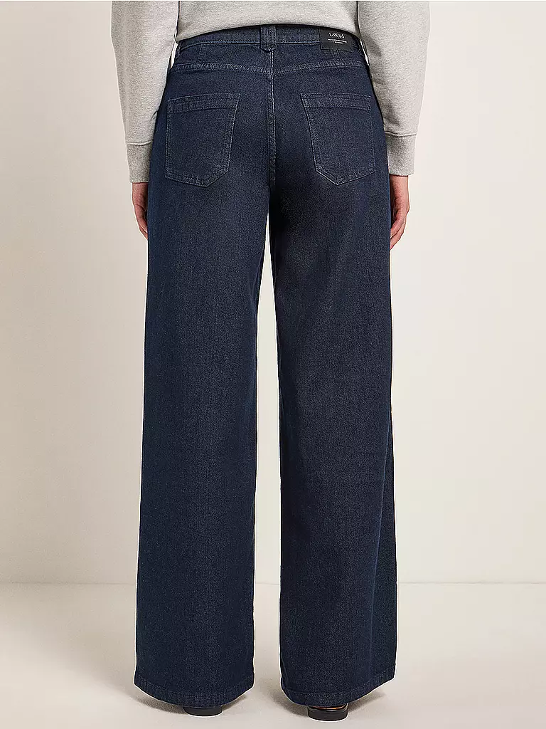 LANIUS Jeans Wide Fit dunkelblau