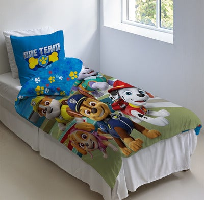 Paw Patrol Sengesett 150 x 210, Blå