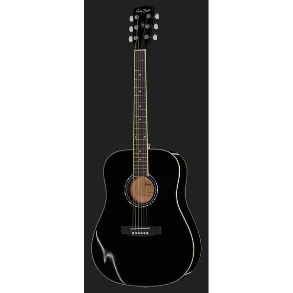 Harley Benton D120BK Westerngitarren-Bundle