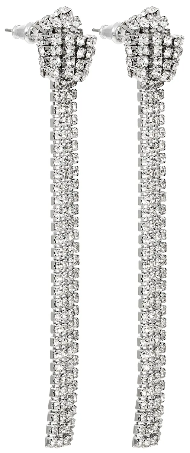 Ohrstecker - Rhinestone Knot