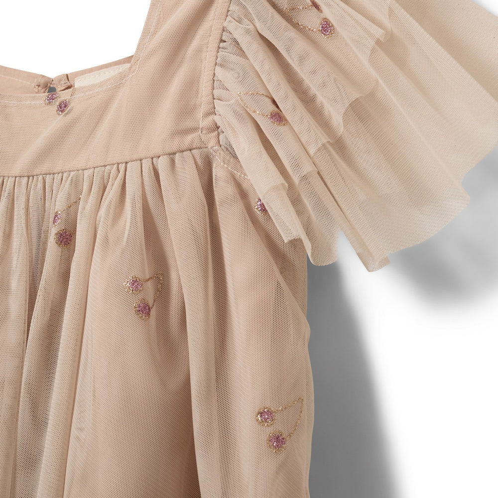 Køb Sofie Schnoor Beige Lissiesk Kjole