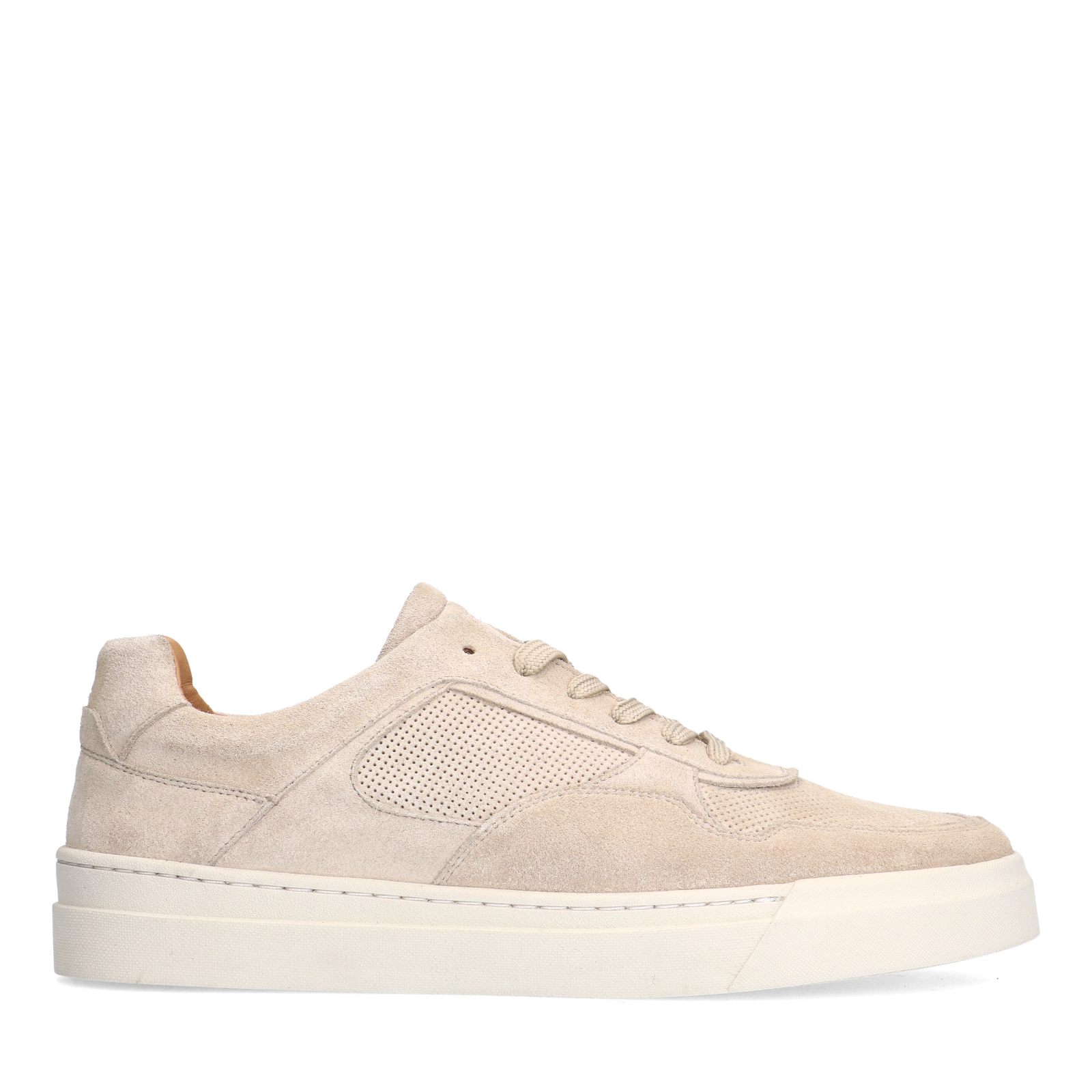 Beige suède sneakers