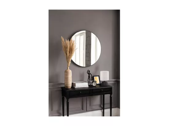 Miroir rond design cadre métal ESRA