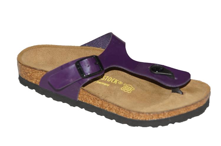 Birkenstock Gizeh 743553 lack pflaume