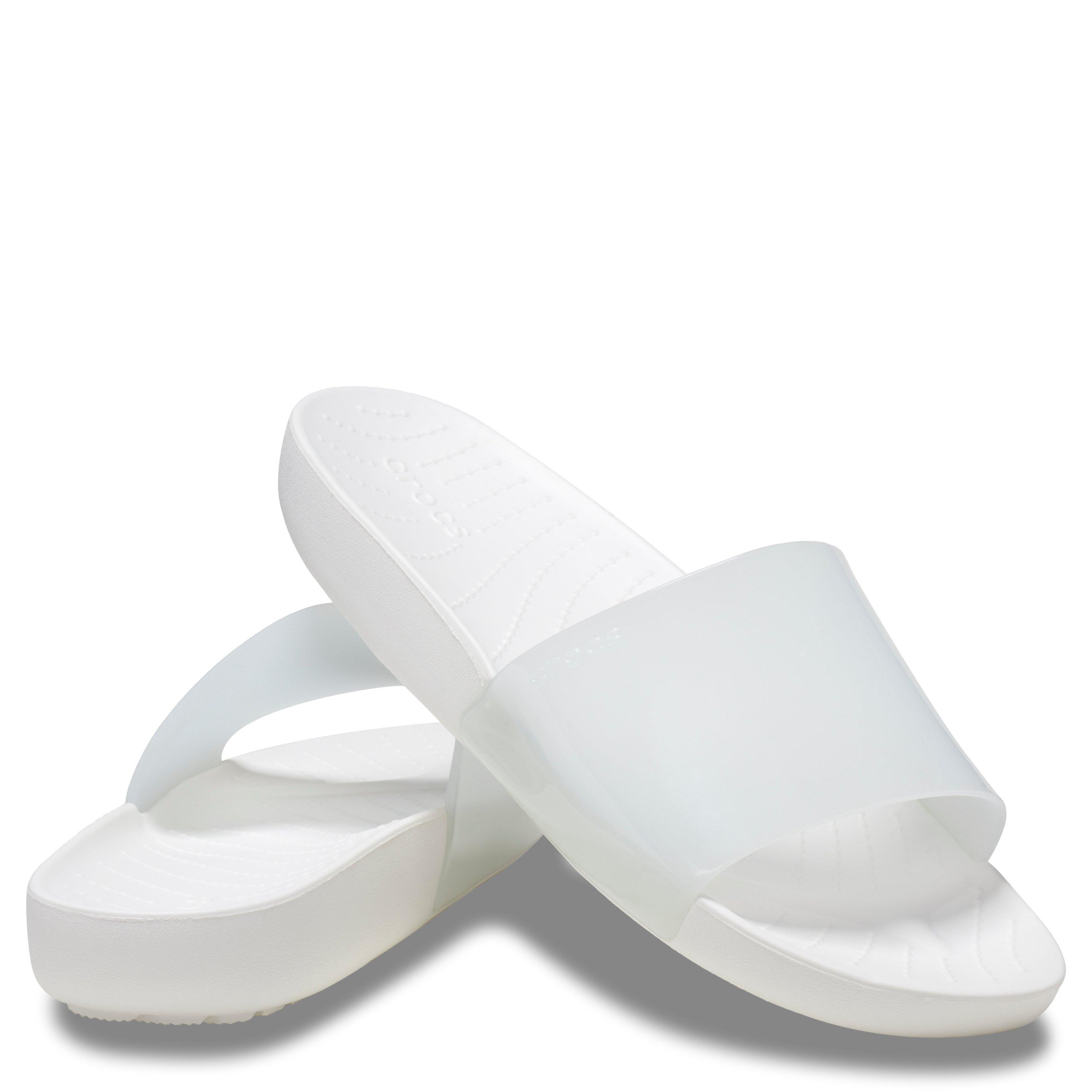 Crocs Glossy Sliders Womens