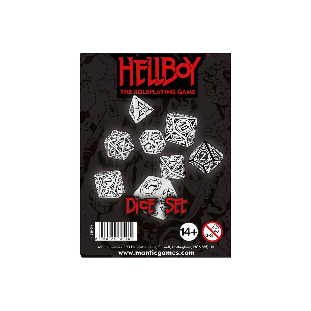 Hellboy : Le Jeu de rôle - Set de dés