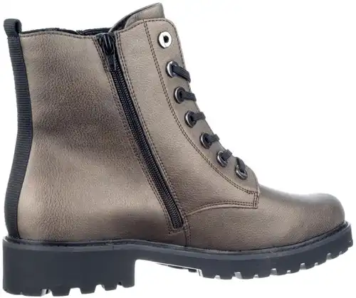 D8671-92 Remonte brons/metallic - maat 43 veterboot brons - maat 43 Calandschoen