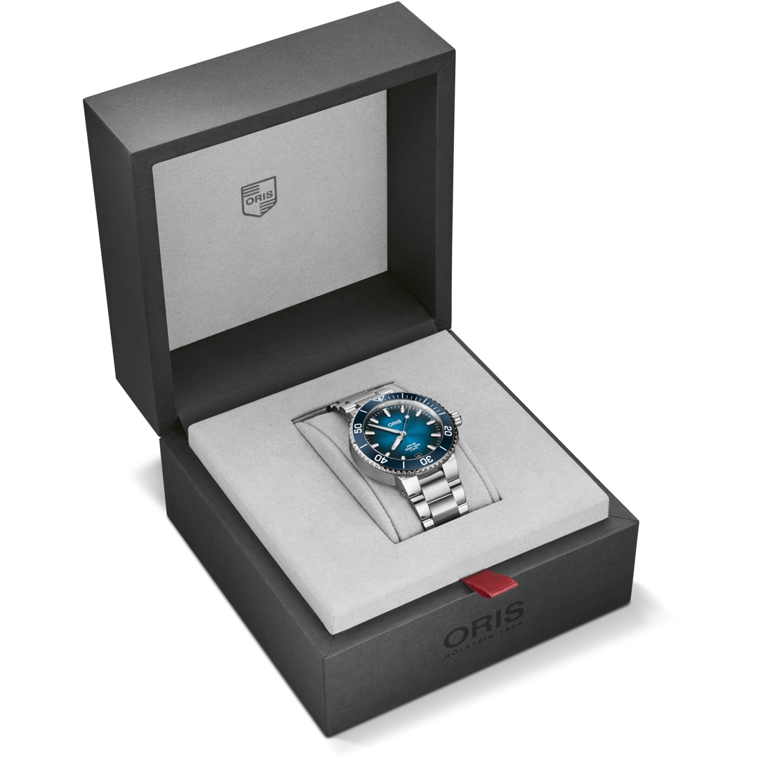 Oris Aquis Date Calibre 400 Blau Ø 41.5mm