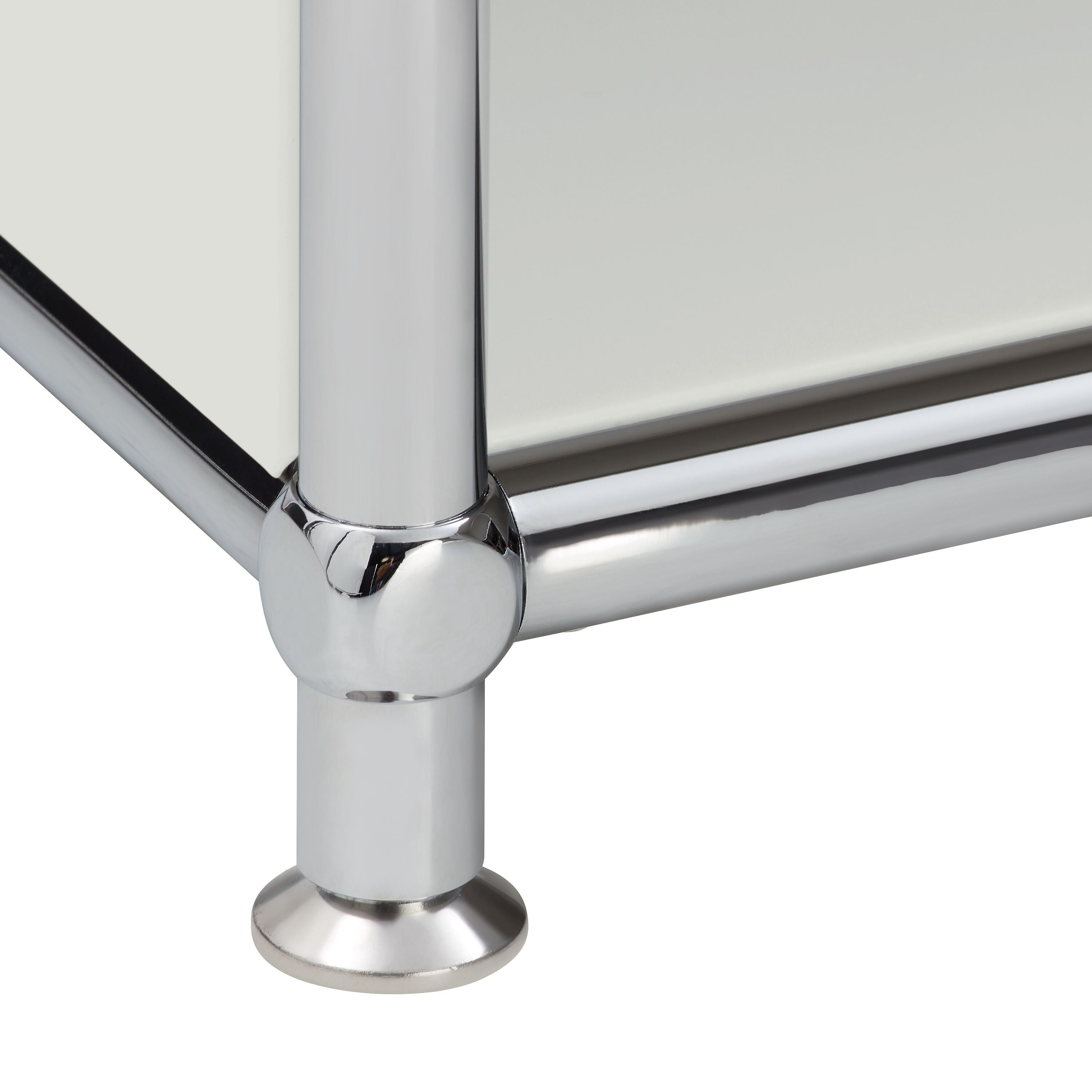 FLEXCUBE Eckschreibtisch - Hellgrau / B: 152.0 cm x T: 115.0 cm x H: 80.0 cm