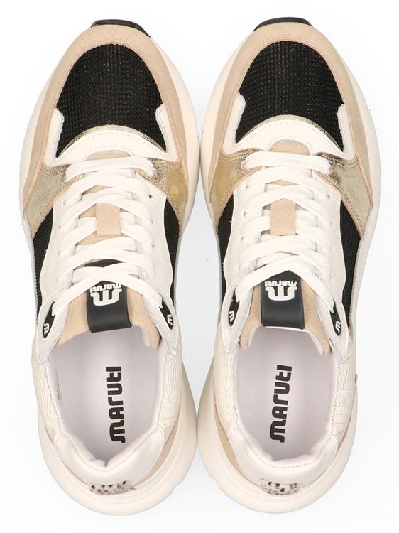 Maruti Raven Suede beige black