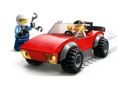 LEGO Achtervolging auto op politiemotor (60392)
