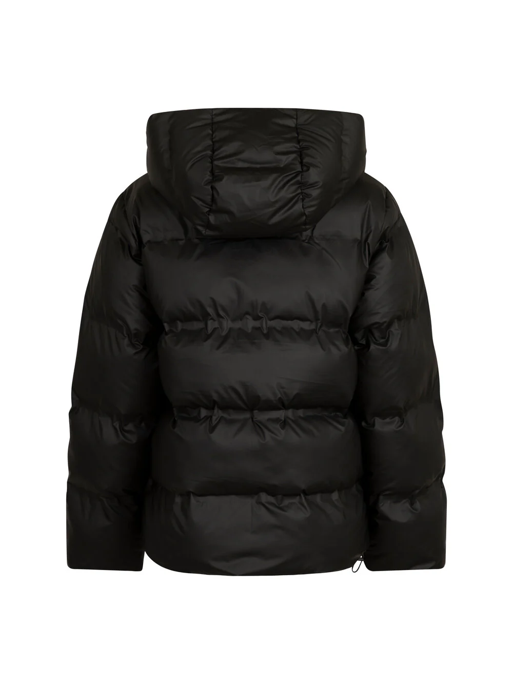 Neo Noir  Fox Puffer dunjakke - Sort