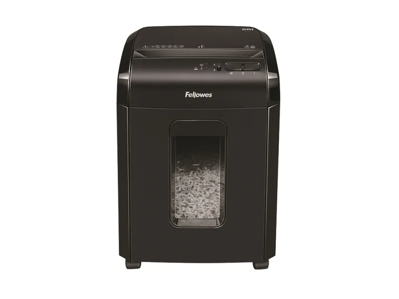 Fellowes Powershred 10M - Finskæremaskine - mikro-shred - 2 x 12 mm - P-5