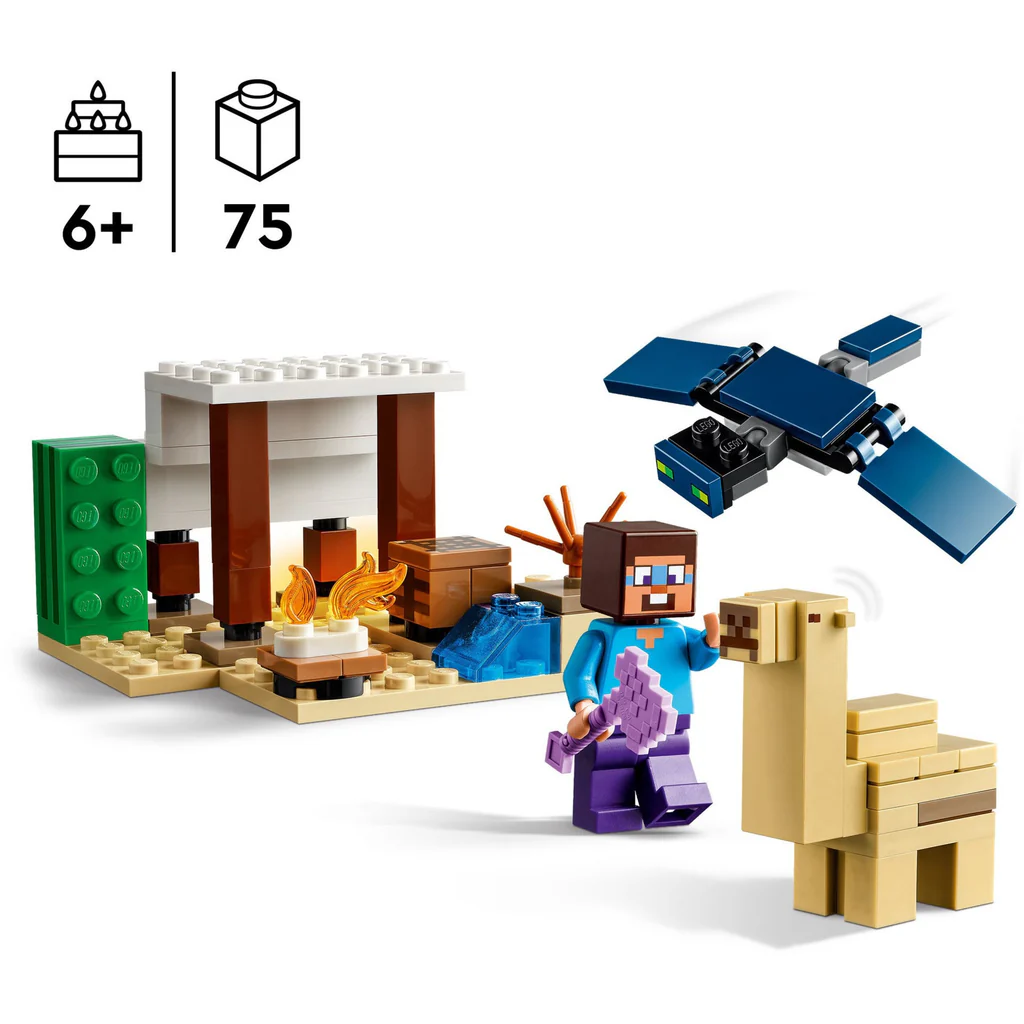 Expedição No Deserto De Steve Lego