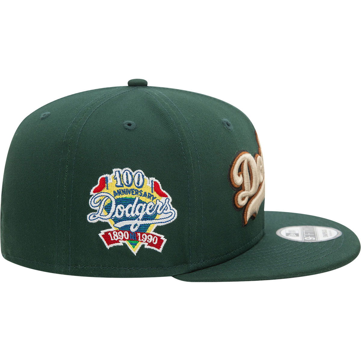 New Era 9FIFTY Wordmark Patch Los Angeles Dodgers Snapback Cap