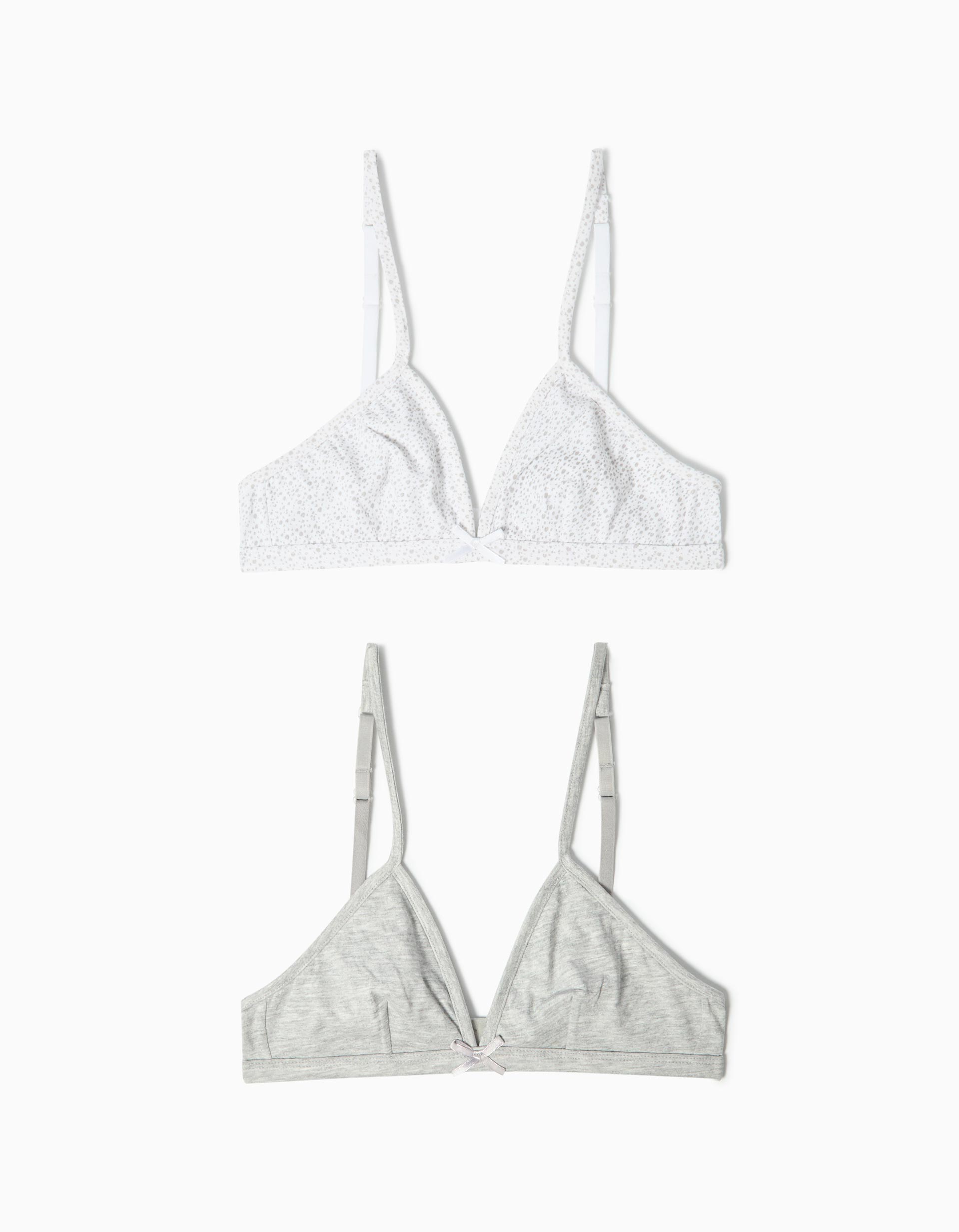 Pack 2 Tops em Jersey, Menina, Multicor