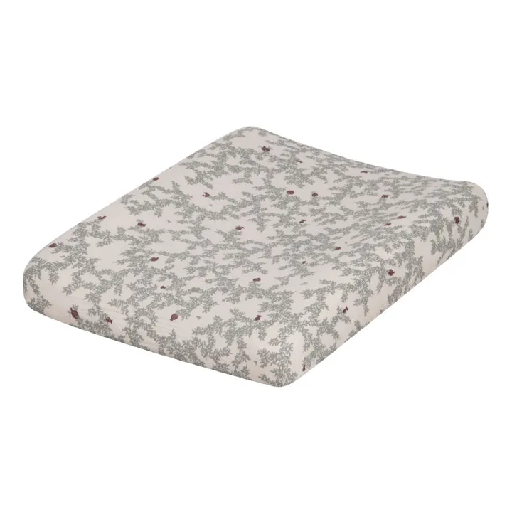 garbo&friends Housse de matelas à langer Pomegranate | Beige