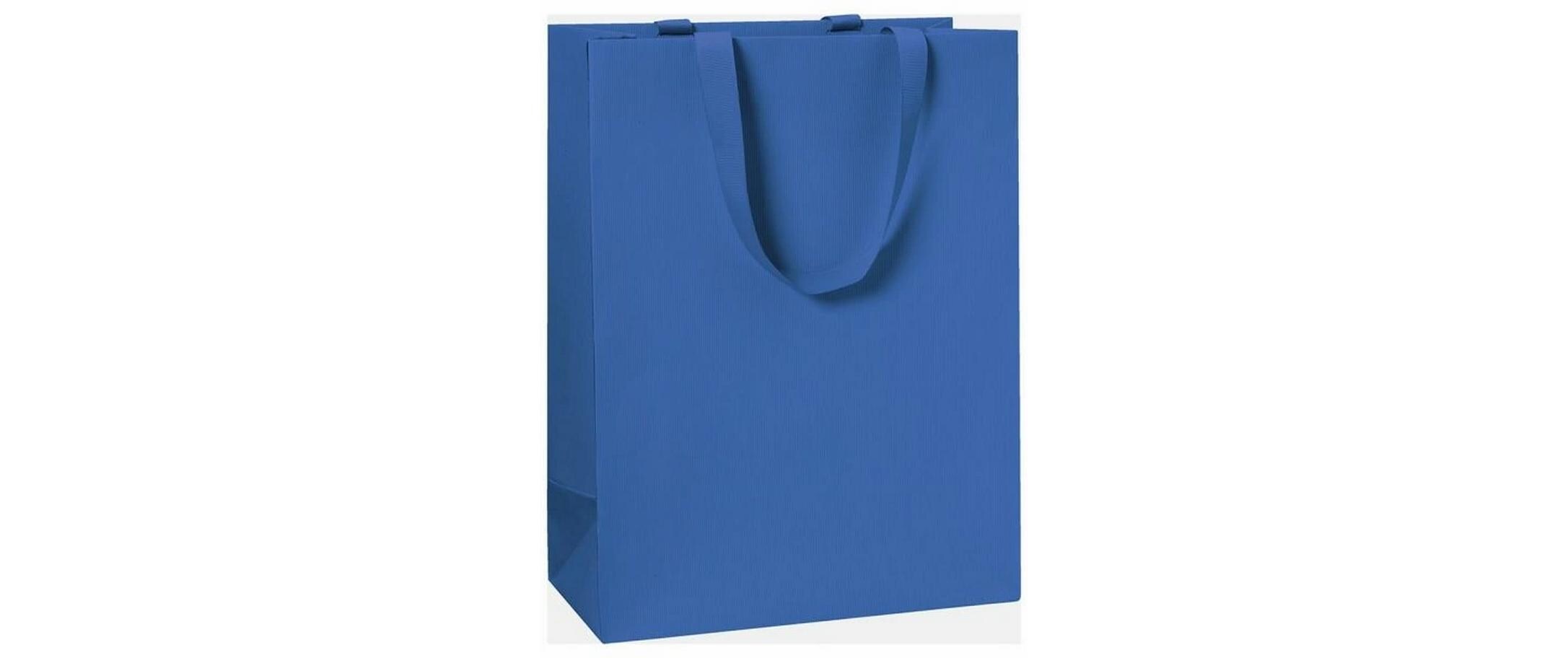 Geschenktasche One Colour 23 x 13 x 30 cm, DunkelblauTragetasche zum Einpacken von Geschenken