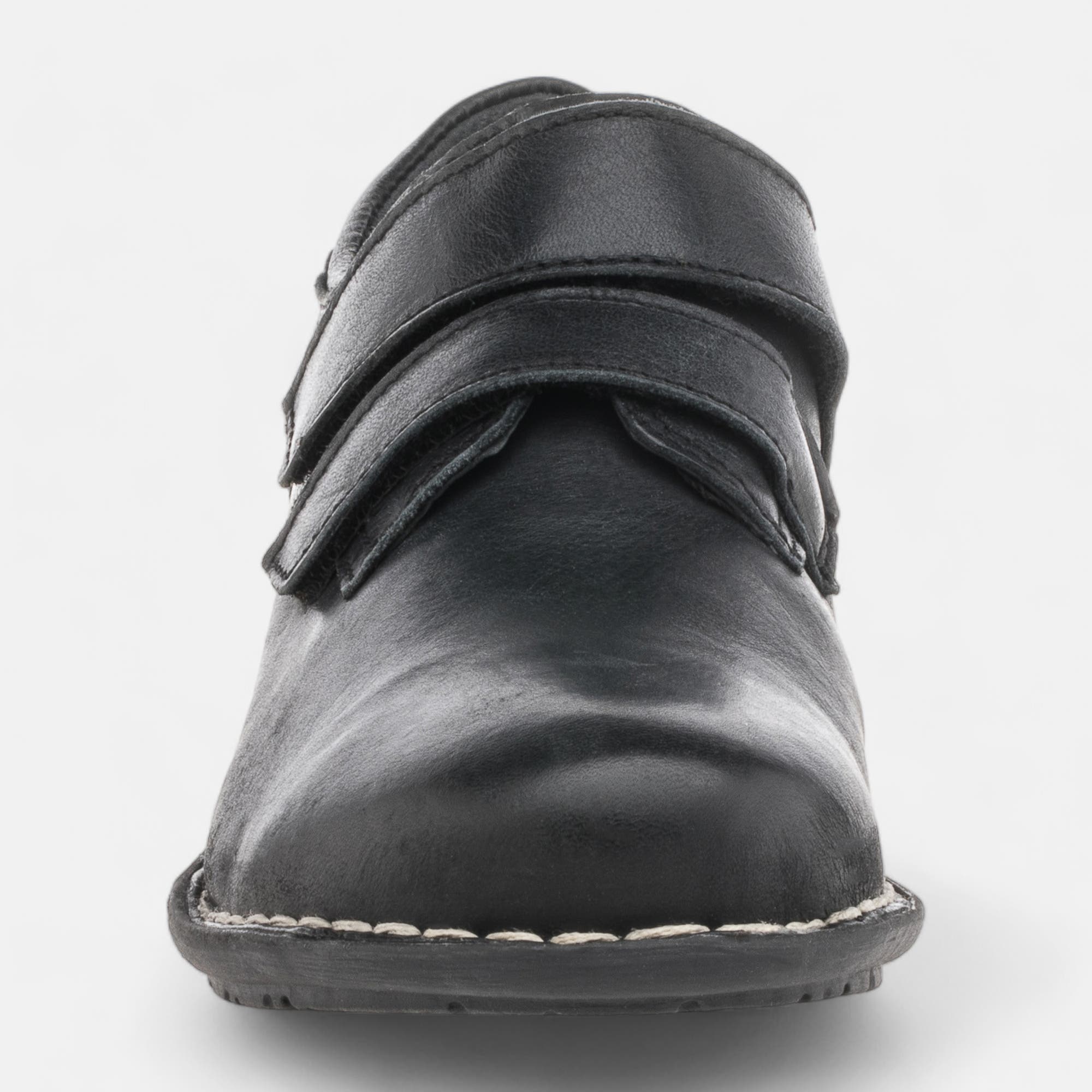 Derbies Femme en cuir noir