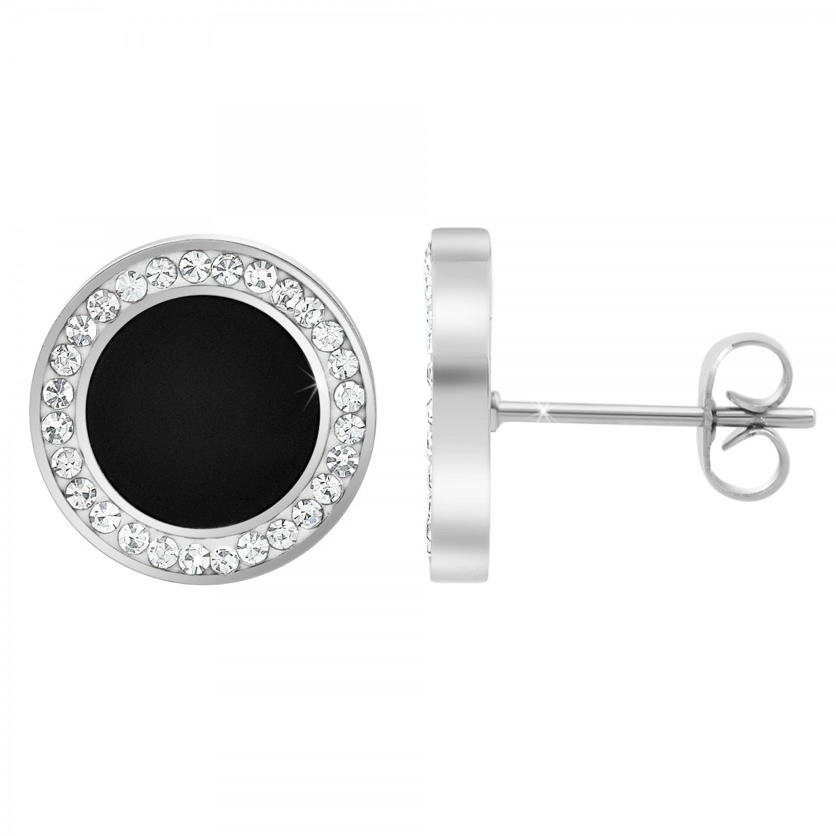 Boucles d'oreilles SC Crystal ornées de Cristaux scintillants