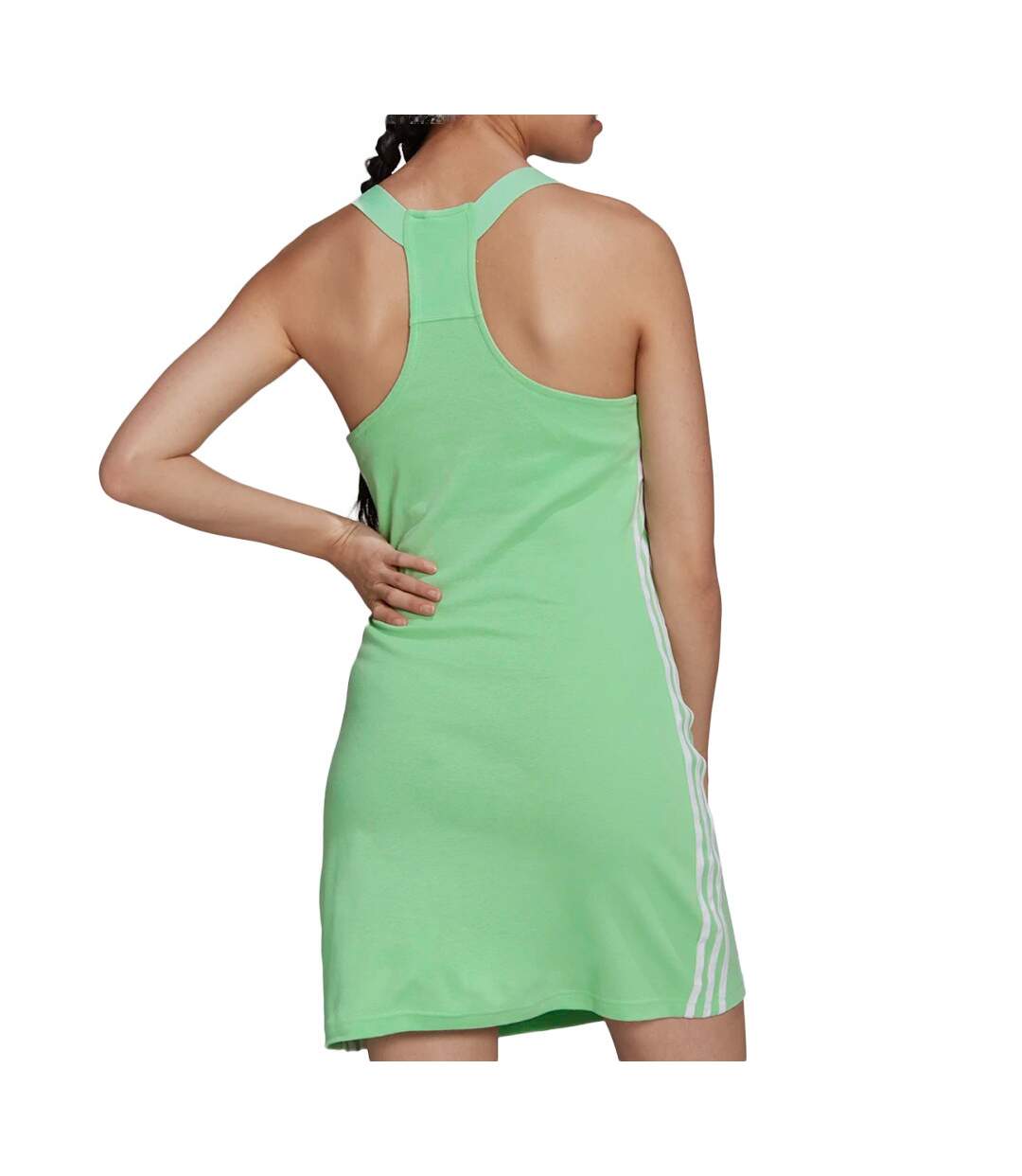 Robe Vert Femme Adidas Racer