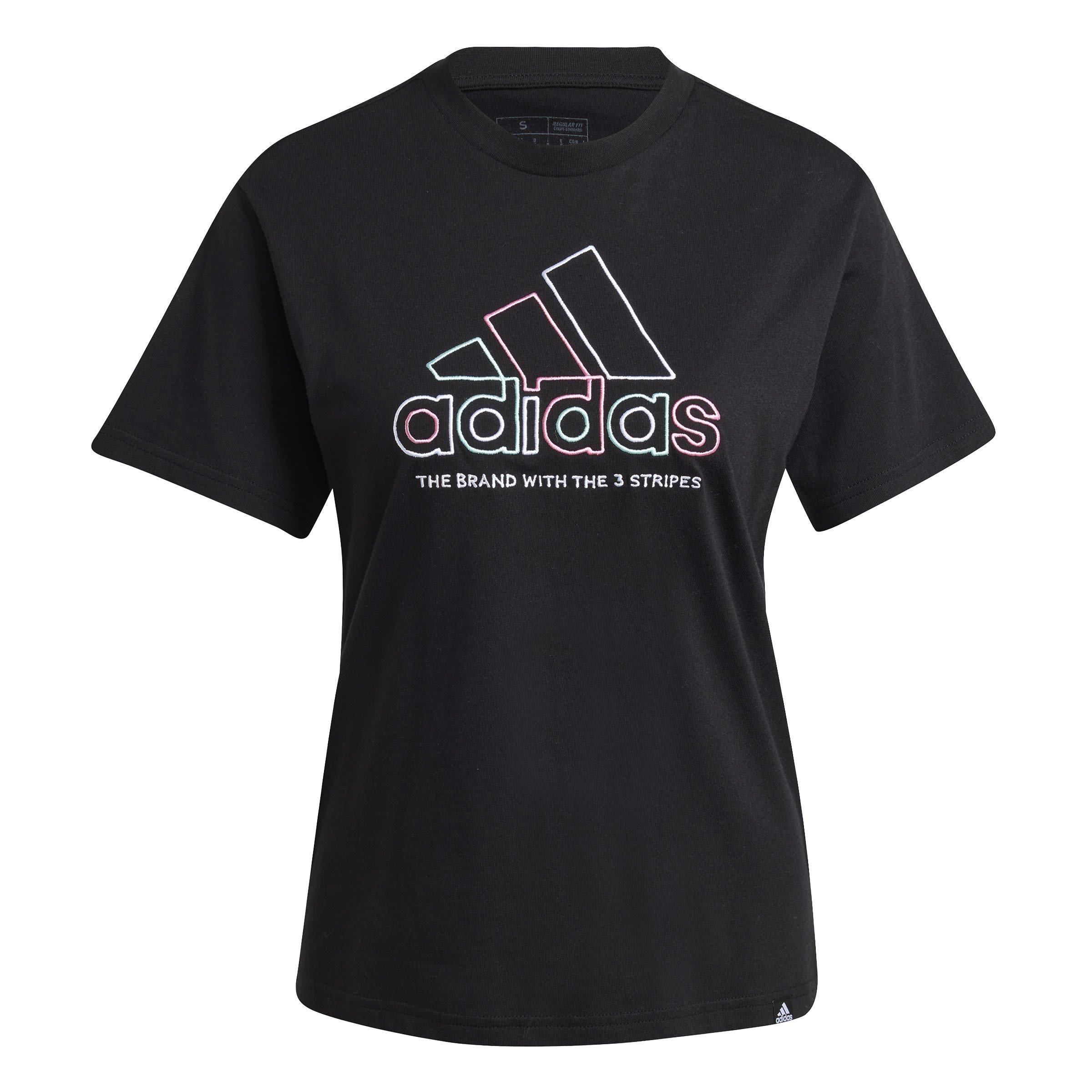 adidas Xpress Logo T Shirt Womens