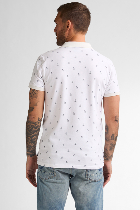 Petrol Industries witte heren polo