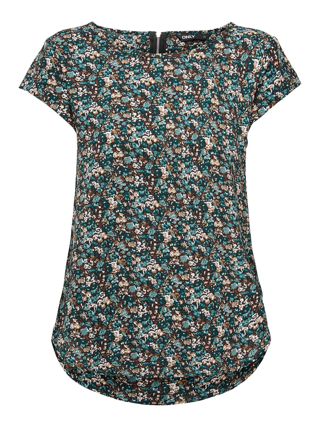 ONLVIC Top Balsam Green