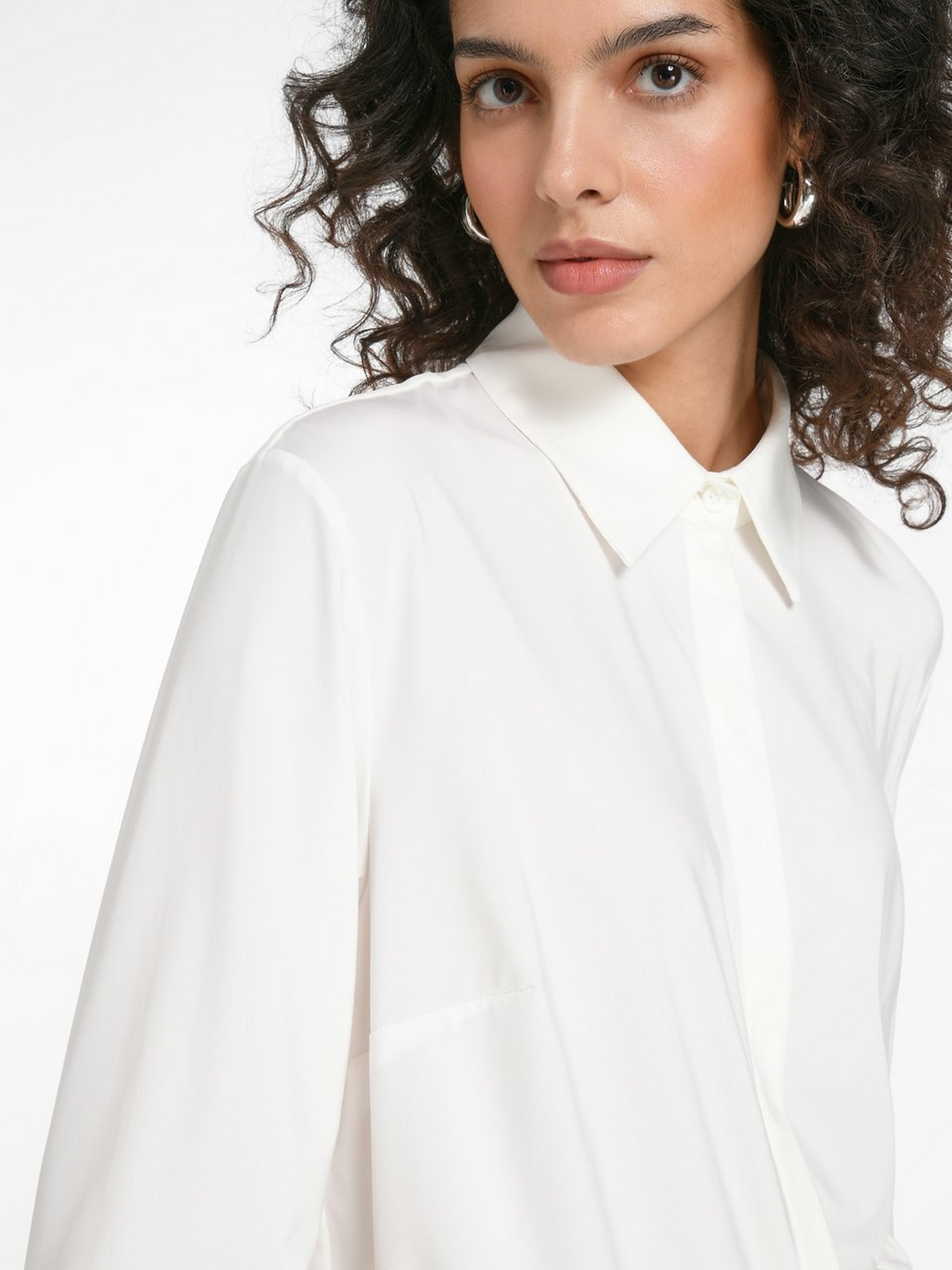 Jersey-Long-Bluse