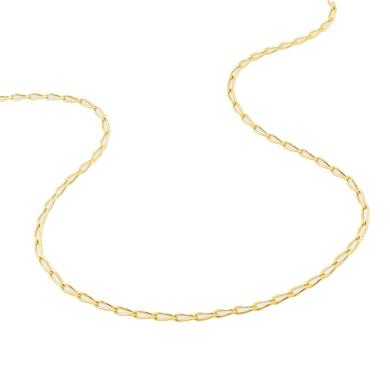 Bracelet Mixte 18 cm - Cheval - Or 18 Carats - Largeur 1.7 mm