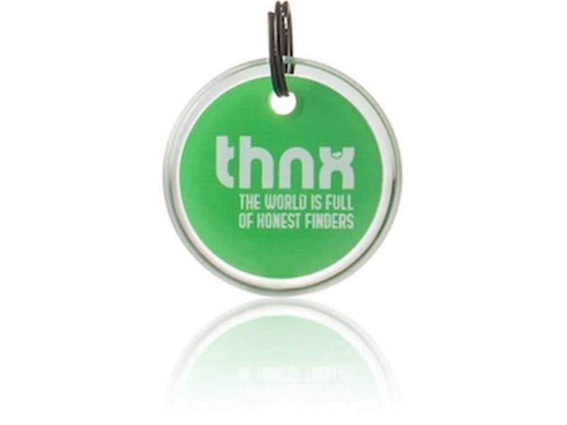 thnxtags thnx tag S Grün Smart Tag mit kostenloser und benutzerfreundlicher App