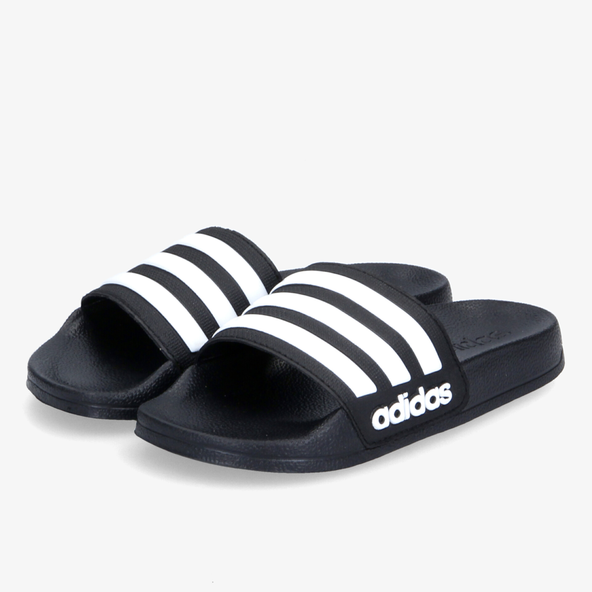 adidas ADILETTE SHOWER K Kinder Badeschuhe schwarz