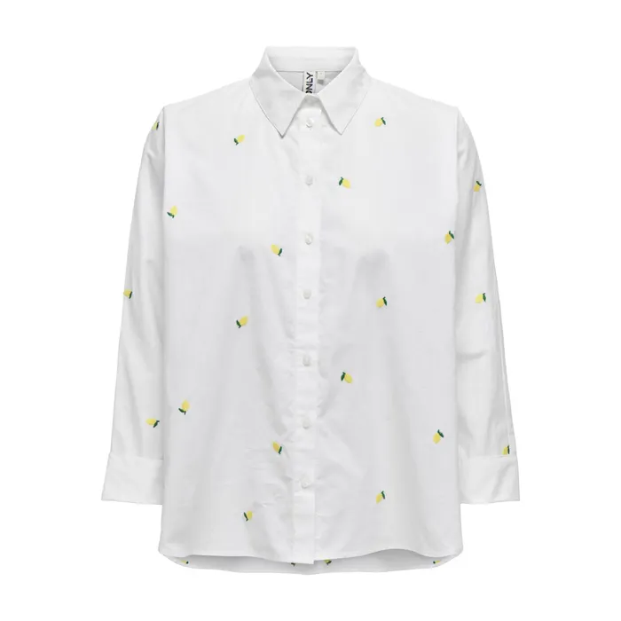 Only New Lina Grace LS Emb Blouse Dames