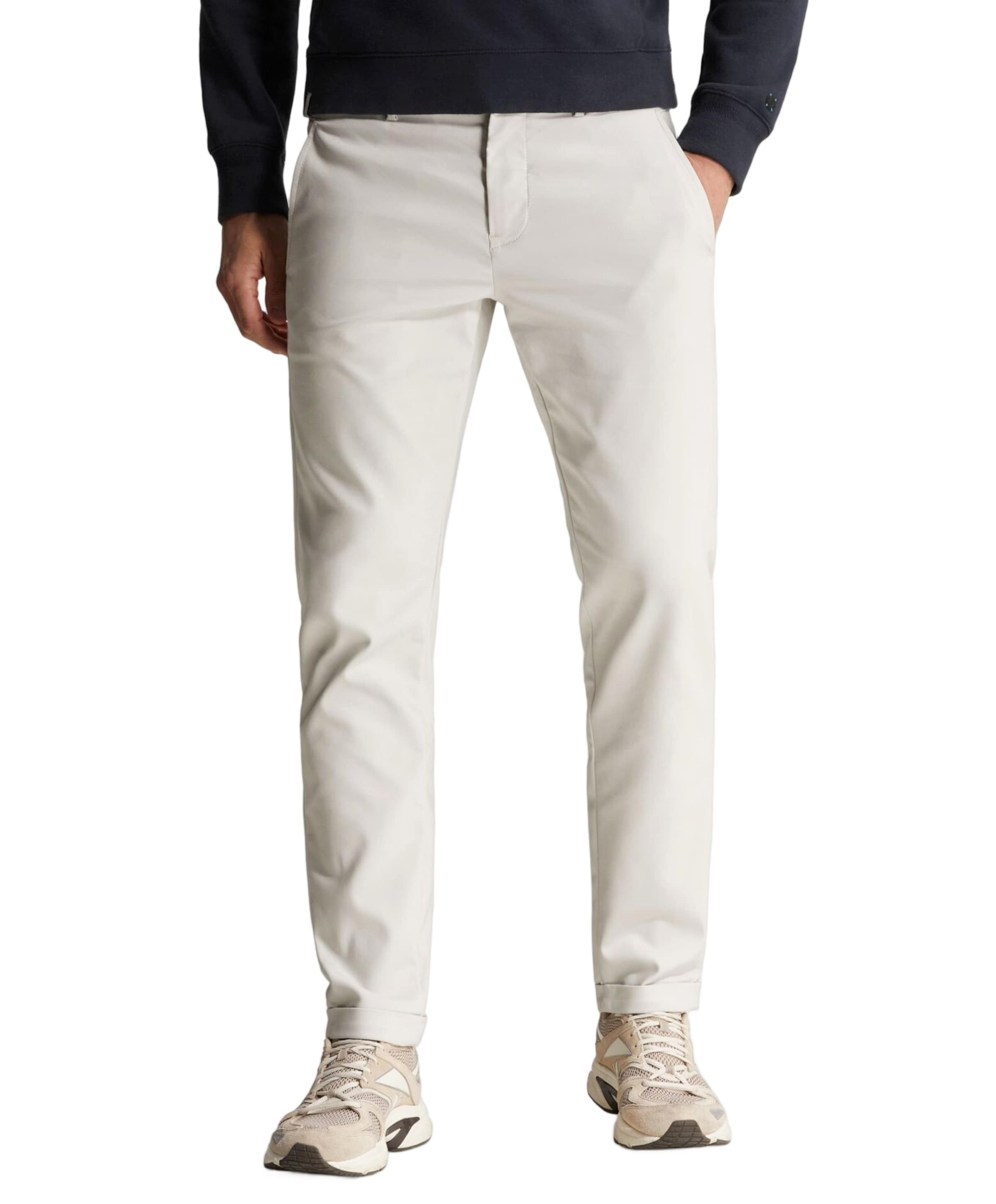 Cast Iron CYLAS CHINO MEGDA POWER heren broek beige