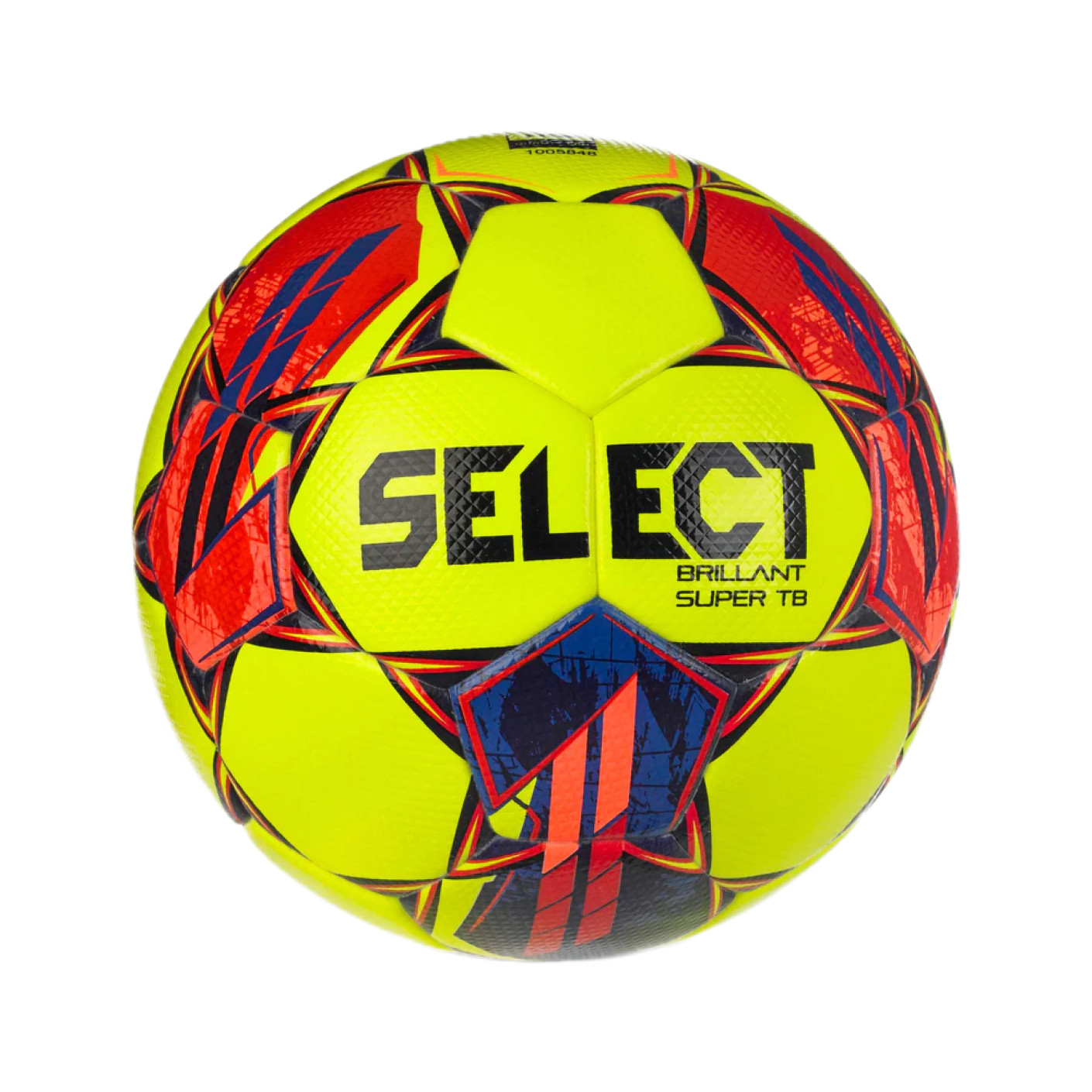 Select Brillant Super TB v23 Voetbal Maat 5 Geel Felrood Zwart